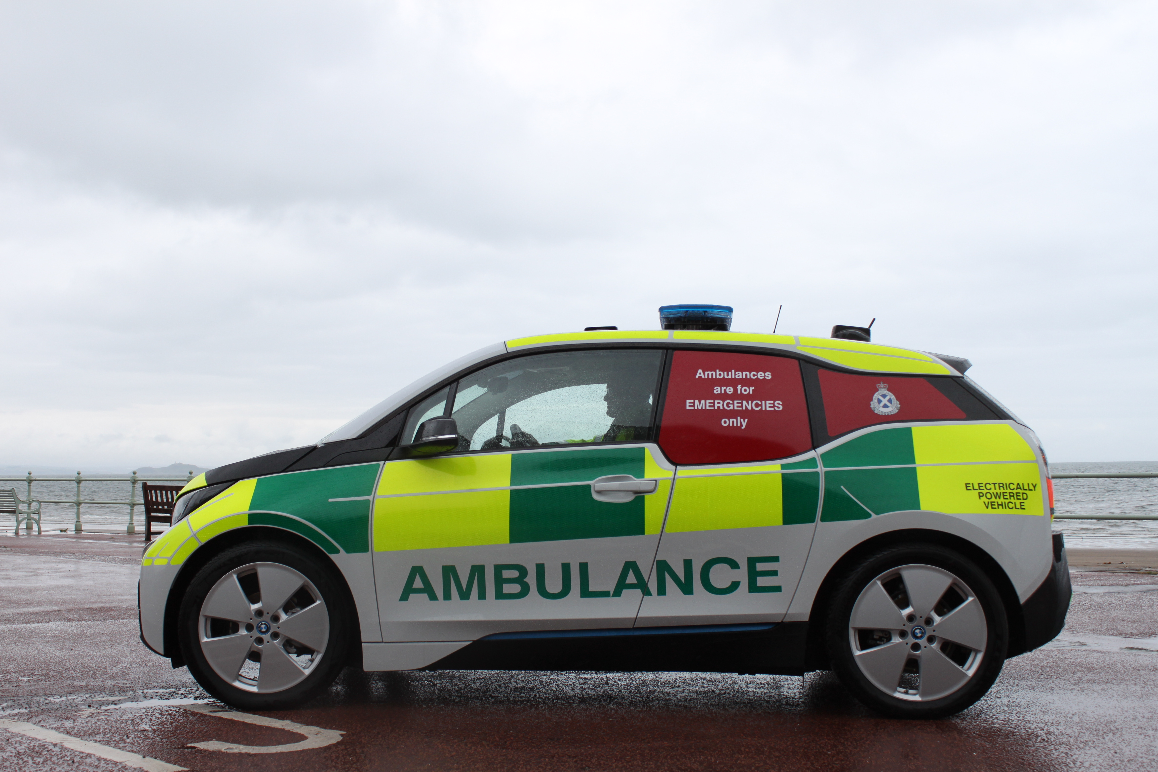 BMW i3 electric rapid response vehicle