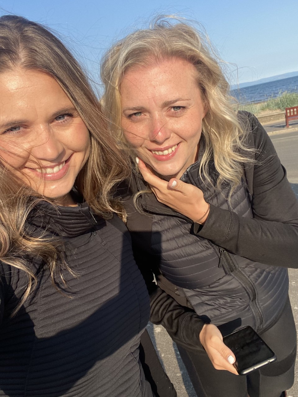 Lynsey with her sister