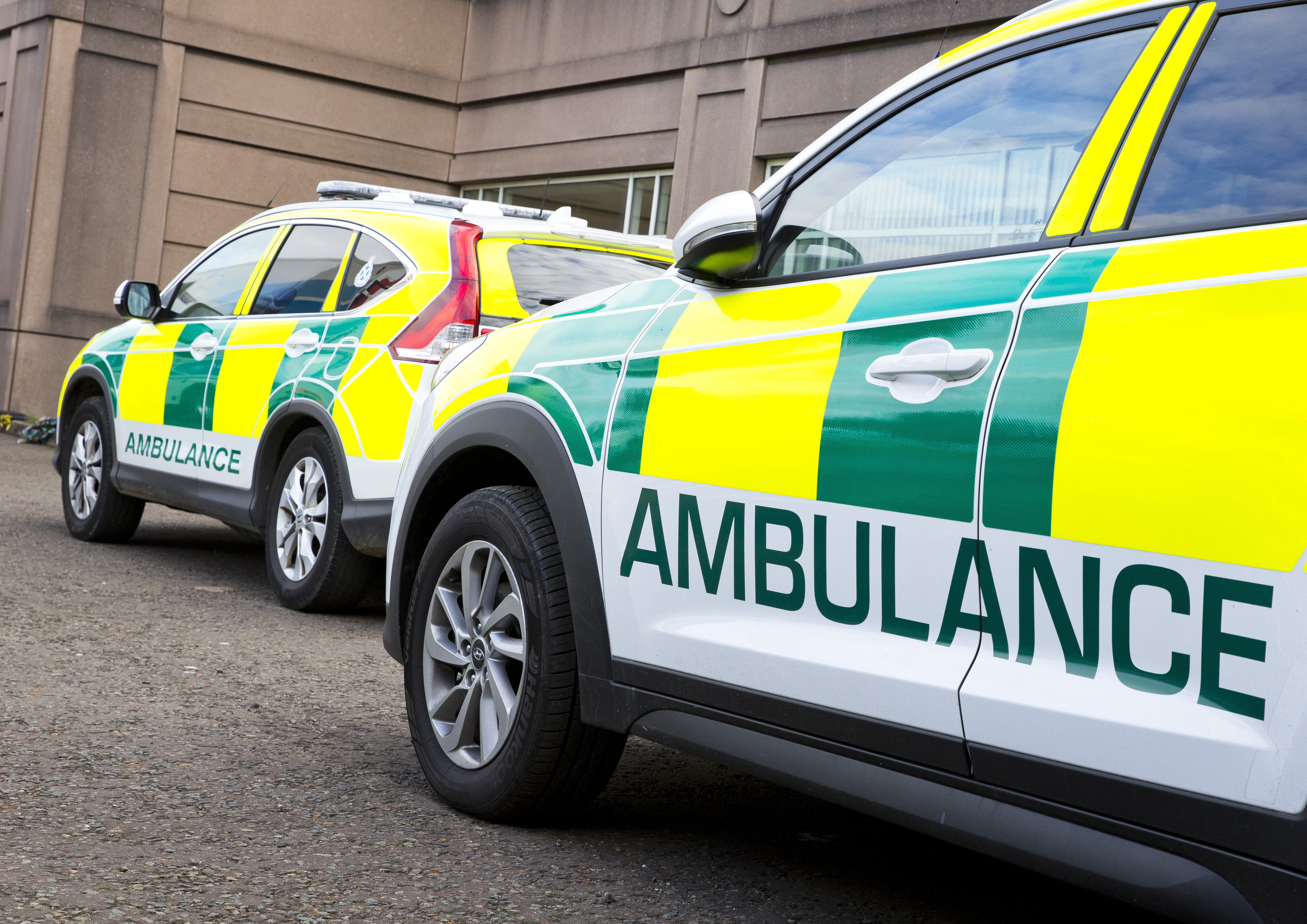 Two Paramedic Response vehicles