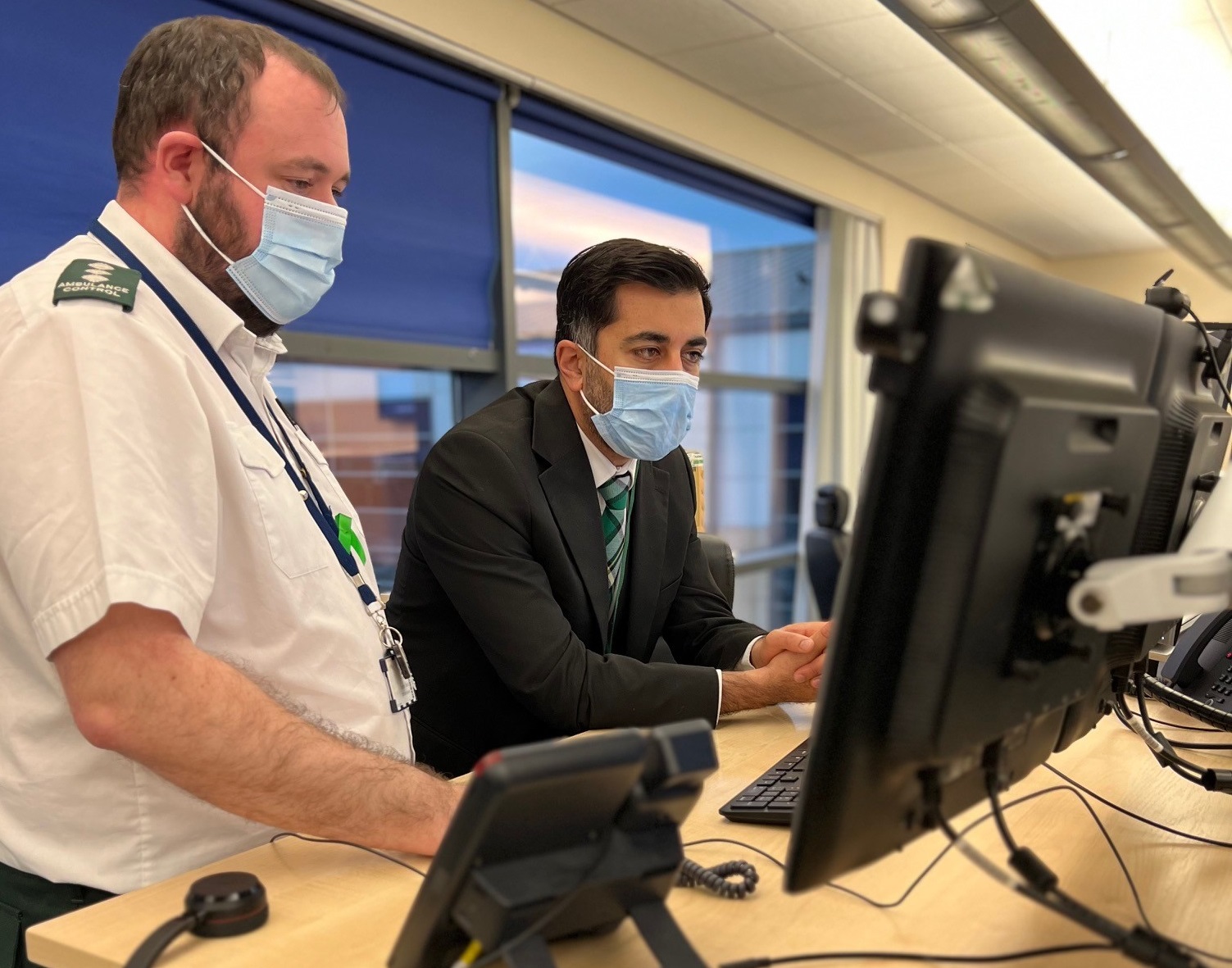 Cab Sec with ACC staff member