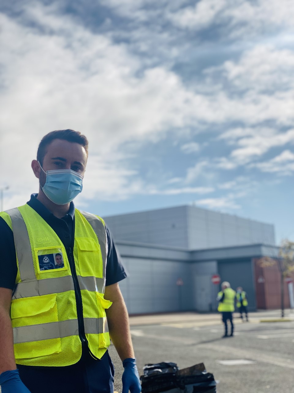 A Mobile Testing Unit operative