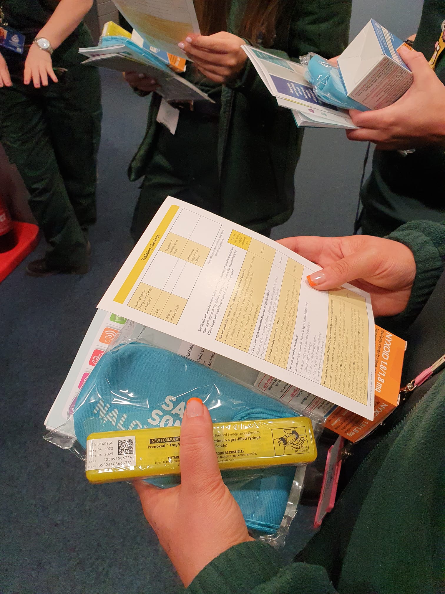 A Take Home Nalaxone kit