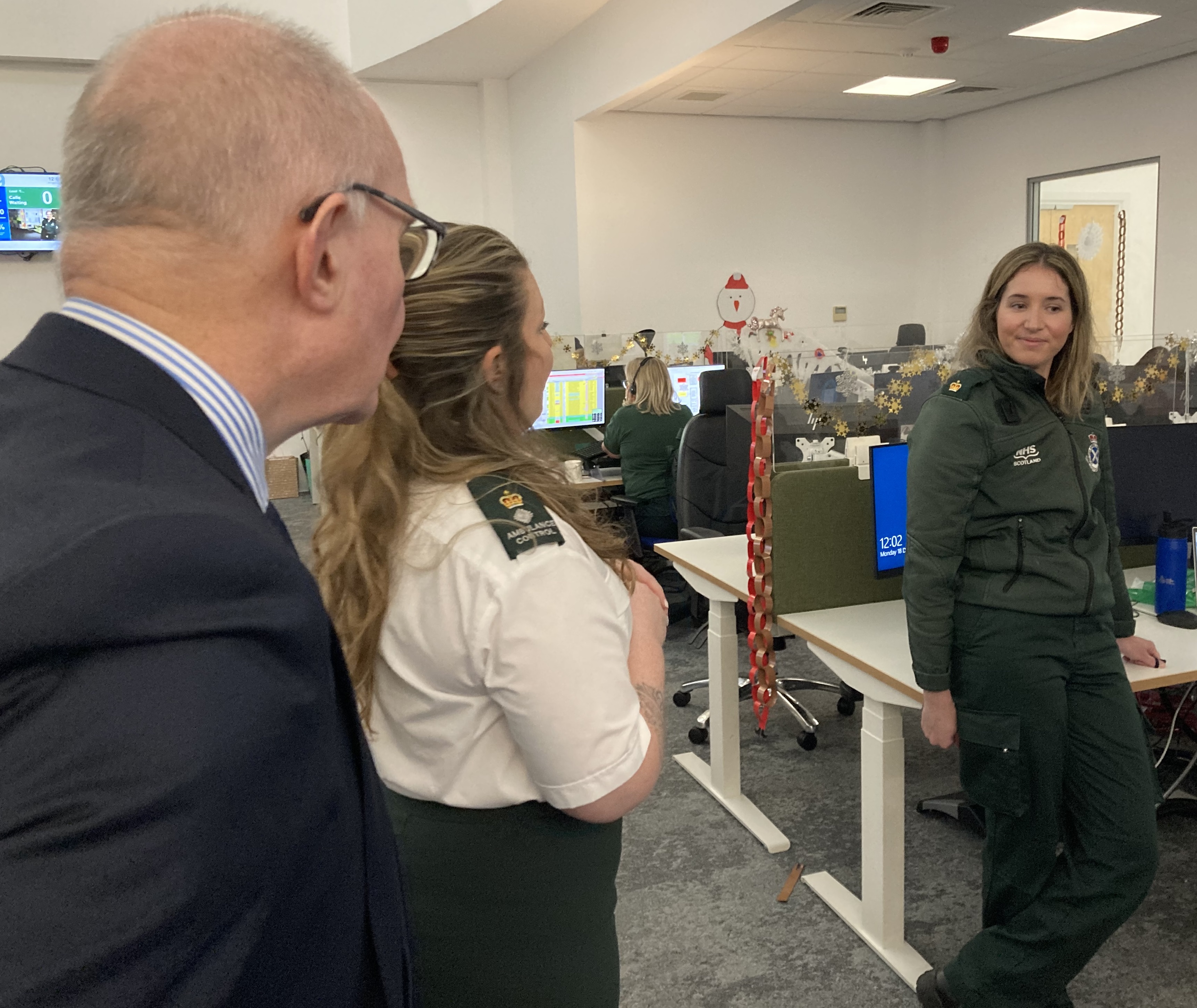 SAS staff at the Integrated Clinical Hub