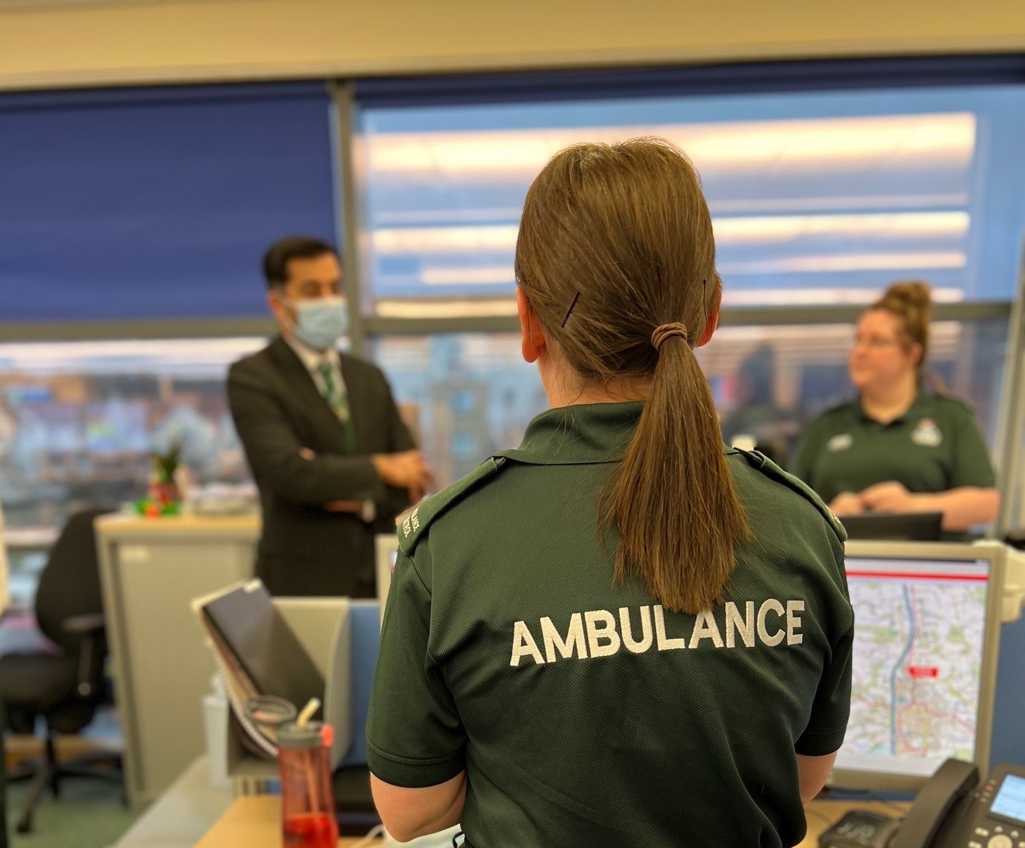 Cab Sec speaks to ACC staff