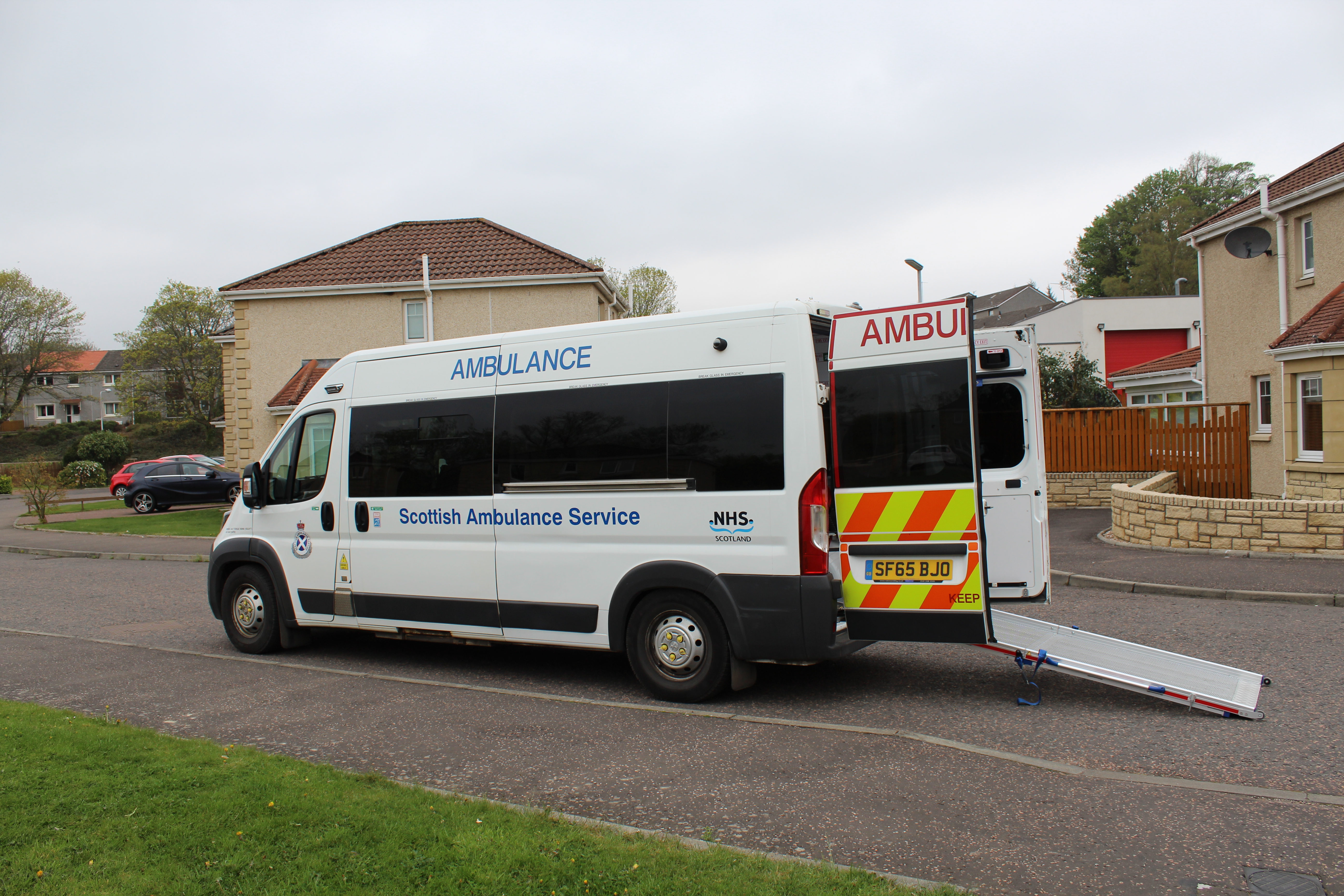 A Scheduled Care Ambulance